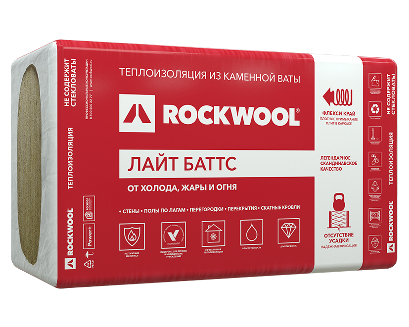 <span style="font-weight: bold;">Rockwool Лайт Баттс</span>